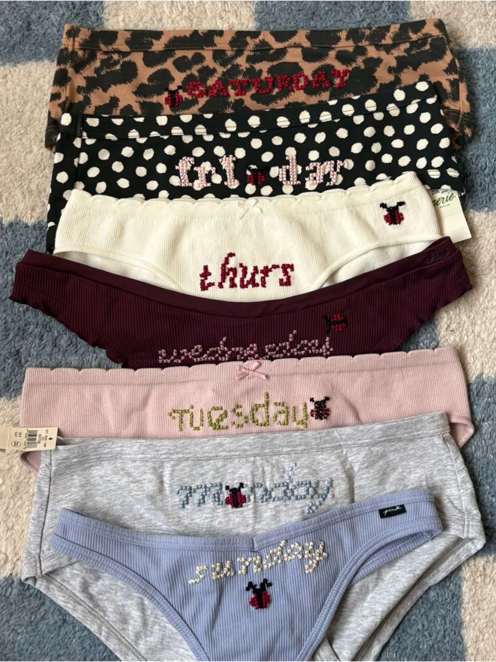 Hand-Embroidered Undies
